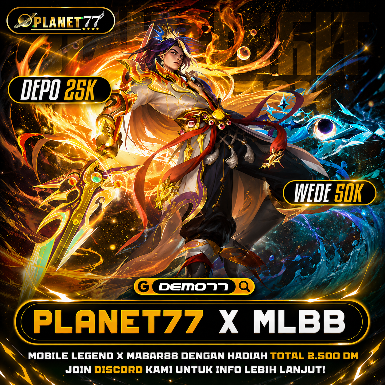 Demo77 ⚡ Tongkrongan Gamer Cosmic yang Lagi Naik Orbit